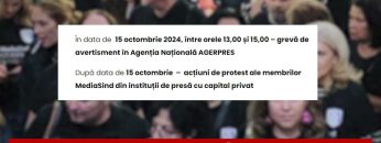 Federația FAIR-MediaSind prezintă motivele legale pentru declanșarea acțiunilor greviste în instituțiile din mass-media