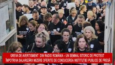 Greva de avertisment  din Radio România – un semnal istoric de protest împotriva salarizării mizere oferite de conducerea instituției publice de presă